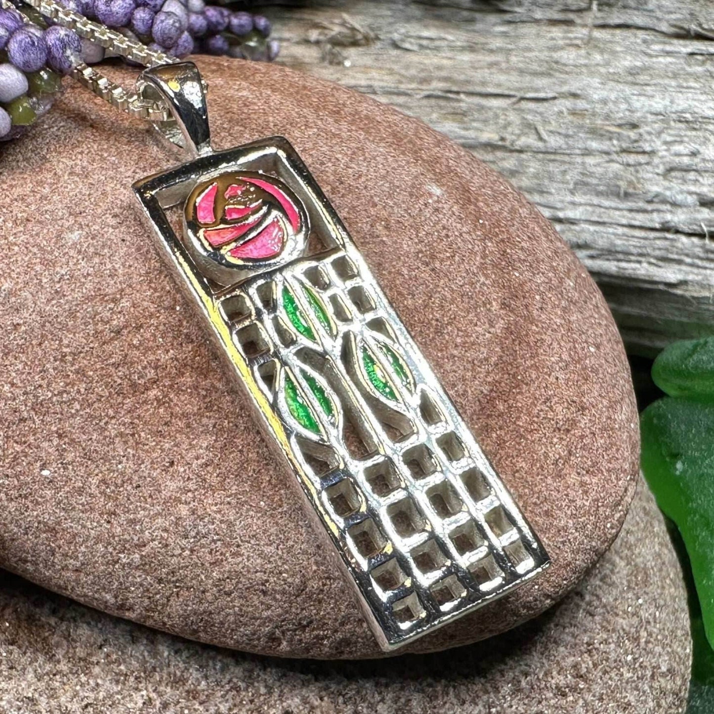 Rossana Mackintosh Rose Necklace - 18