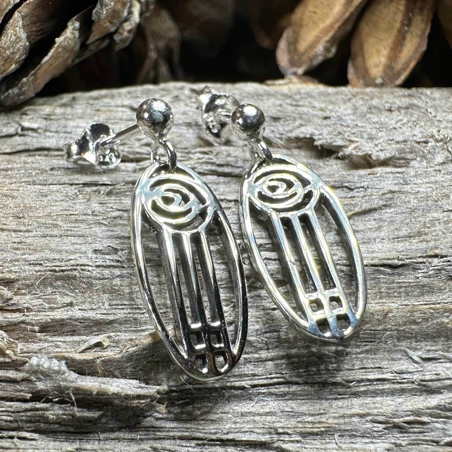 Darcie Mackintosh Rose Earrings - 