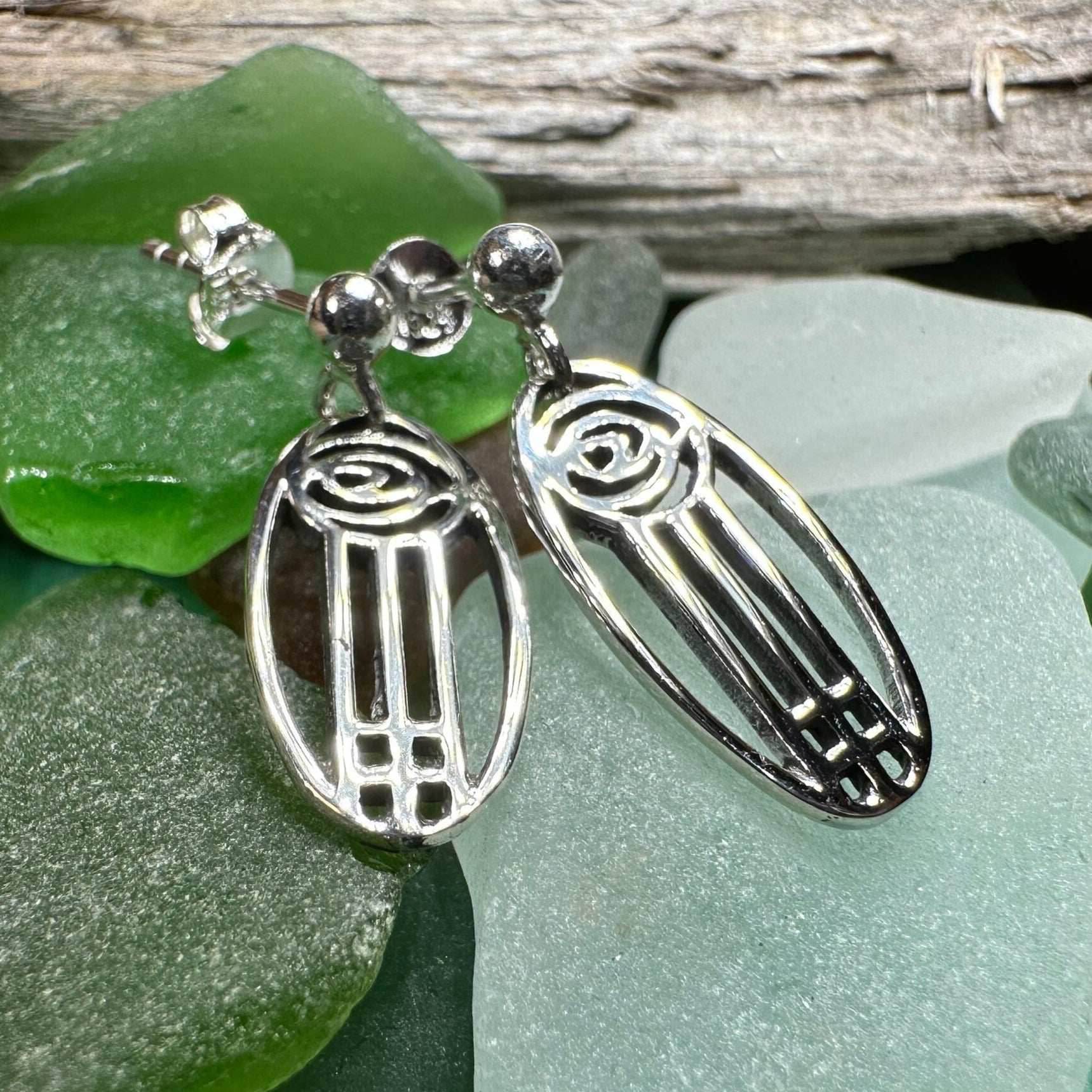 Darcie Mackintosh Rose Earrings - 