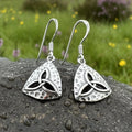 Delphine Trinity Knot Earrings