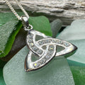 Brigetta Trinity Knot Necklace - 18