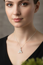 Brigetta Trinity Knot Necklace