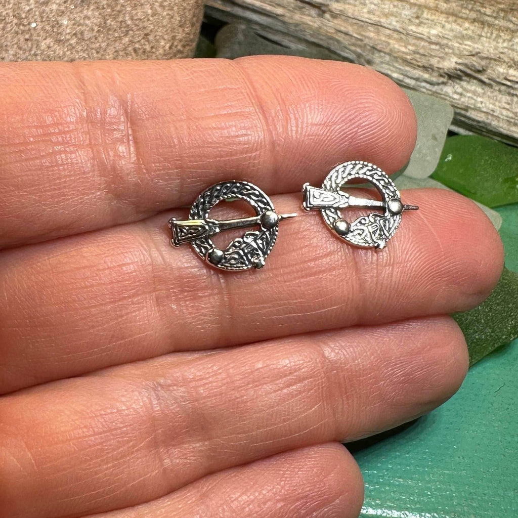 Celtic Tara Stud Earrings - 