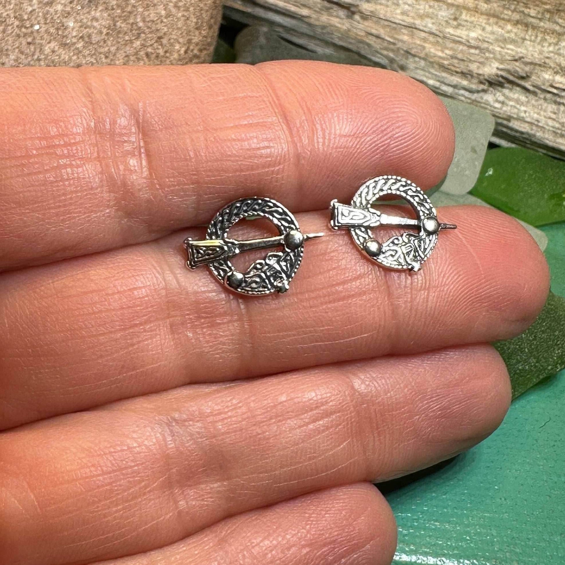 Celtic Tara Stud Earrings - 