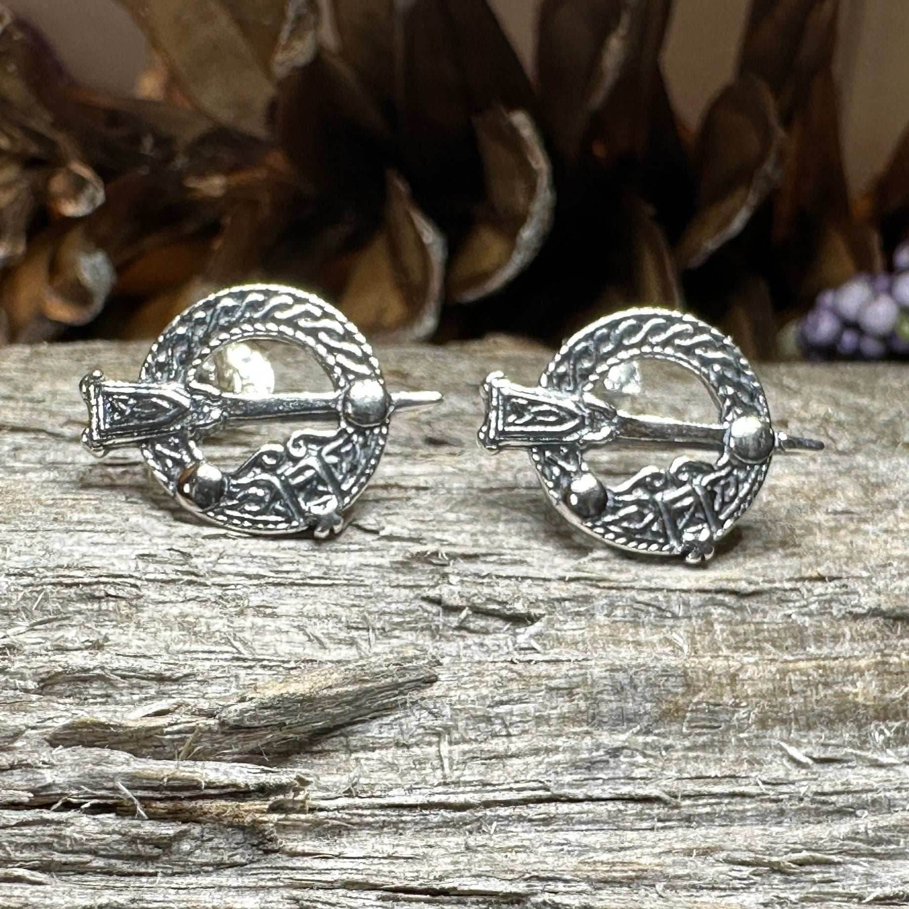 Celtic Tara Stud Earrings - 