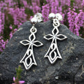 Sweet Celtic Cross Post Earrings