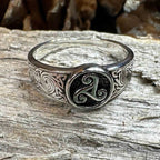 Reeve Triple Spiral Ring - 5