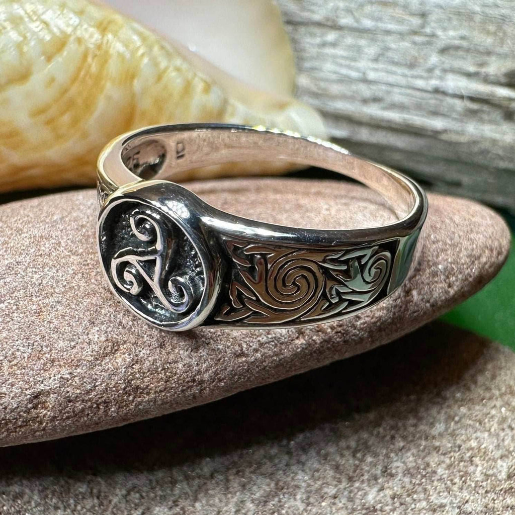 Reeve Triple Spiral Ring - 5