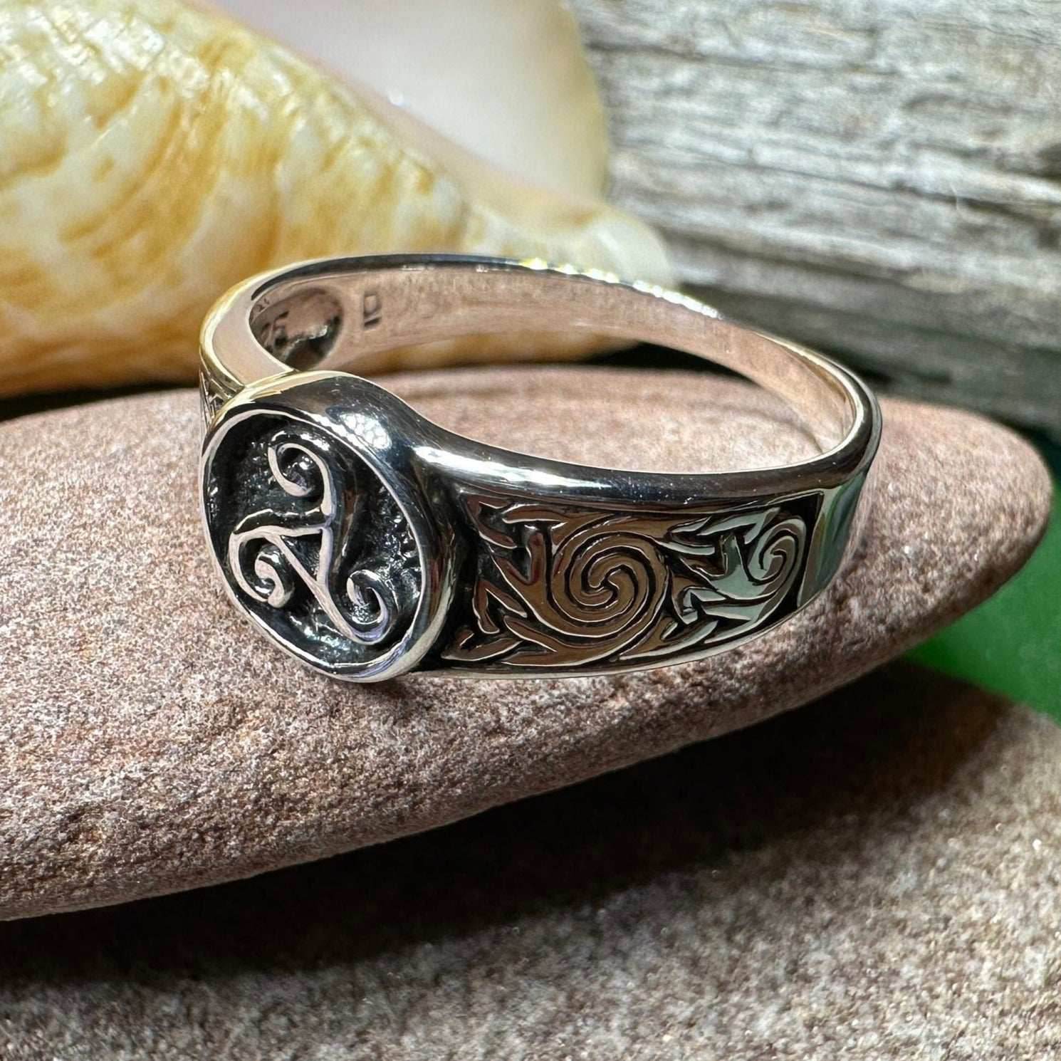 Reeve Triple Spiral Ring - 5