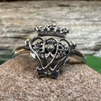 Classic Thistle Luckenbooth Ring - 6