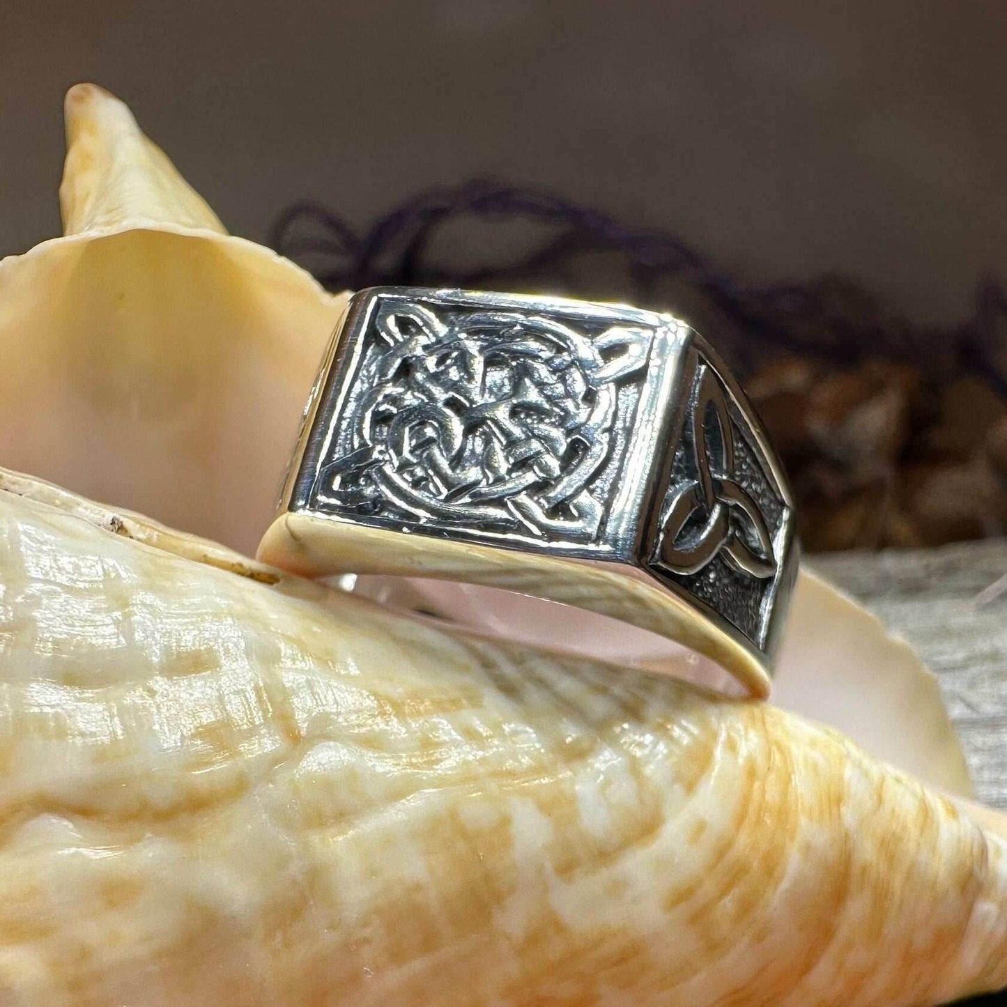Orren Celtic Knot Ring - 6