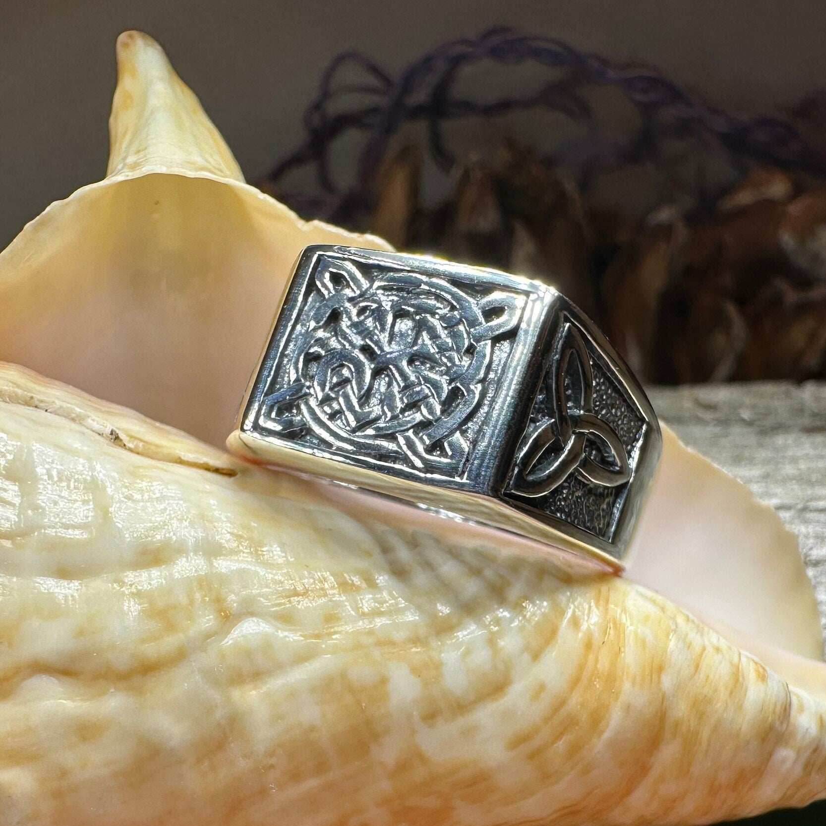 Orren Celtic Knot Ring - 6