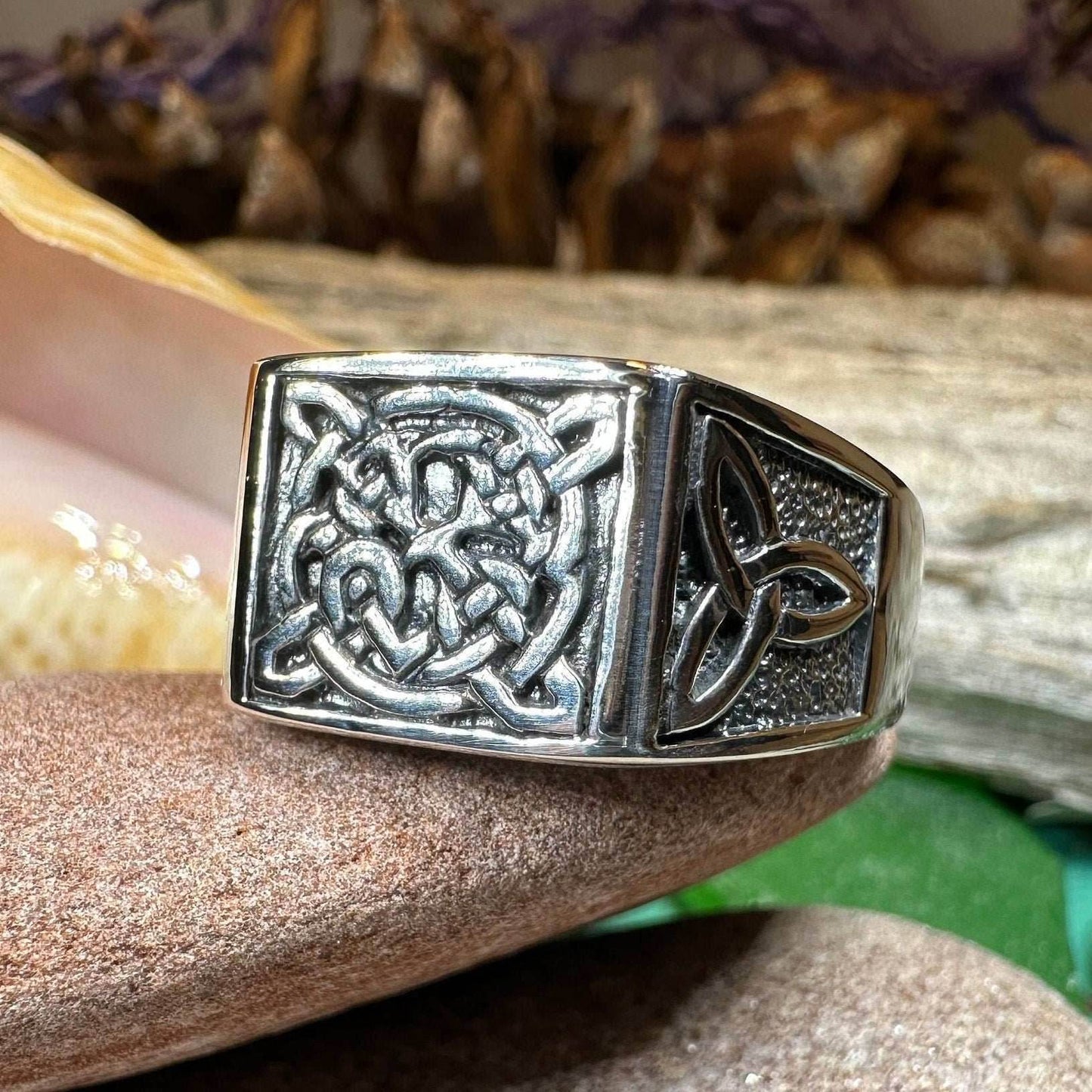Orren Celtic Knot Ring - 6