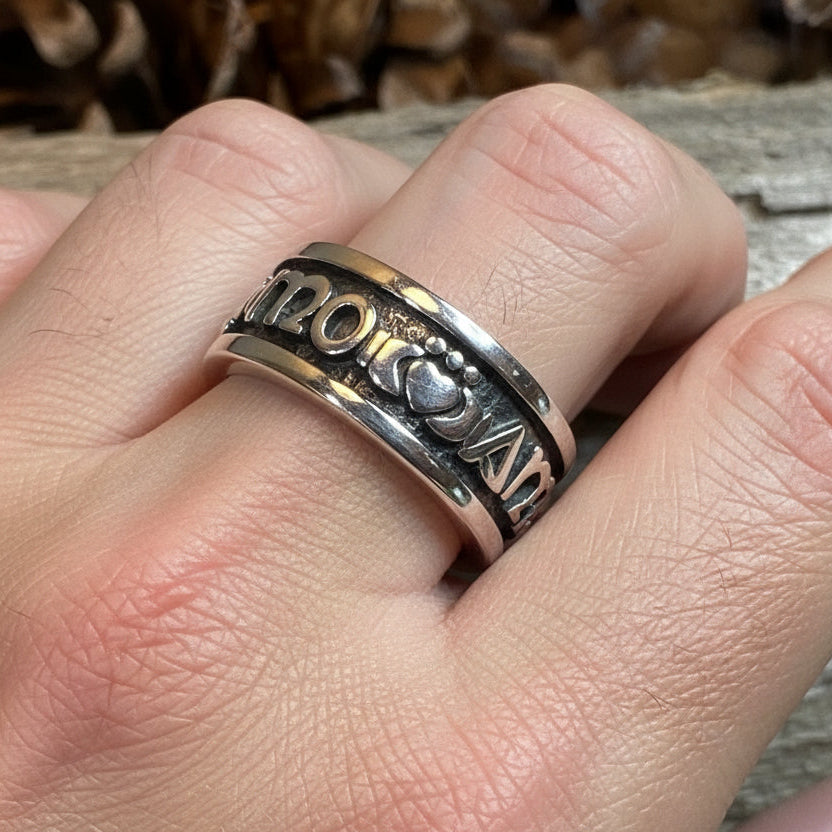Irish Gaelic Soulmate Ring