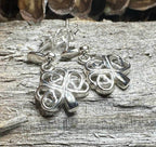 Limerick Celtic Shamrock Post Earrings - 