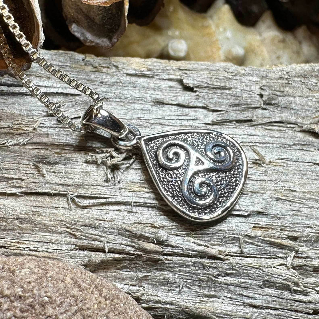 Rathkenny Celtic Spiral Necklace - 18