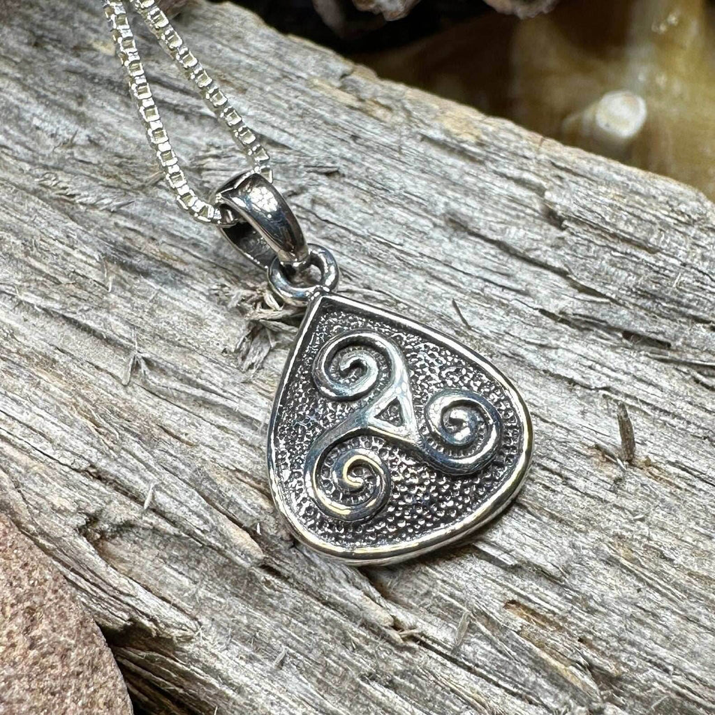 Rathkenny Celtic Spiral Necklace - 18