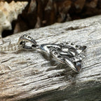 Marcasite Trinity Knot Necklace