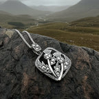 Leonora Thistle Marcasite Necklace