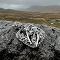 Leonora Thistle Marcasite Necklace