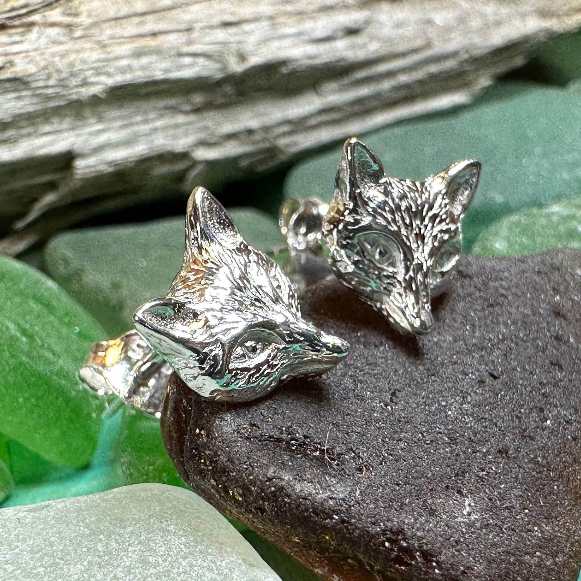 Little Fox Stud Earring - 