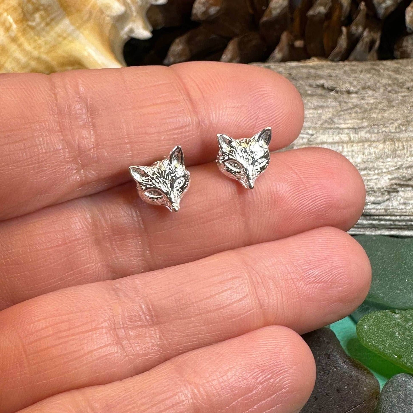 Little Fox Stud Earring - 