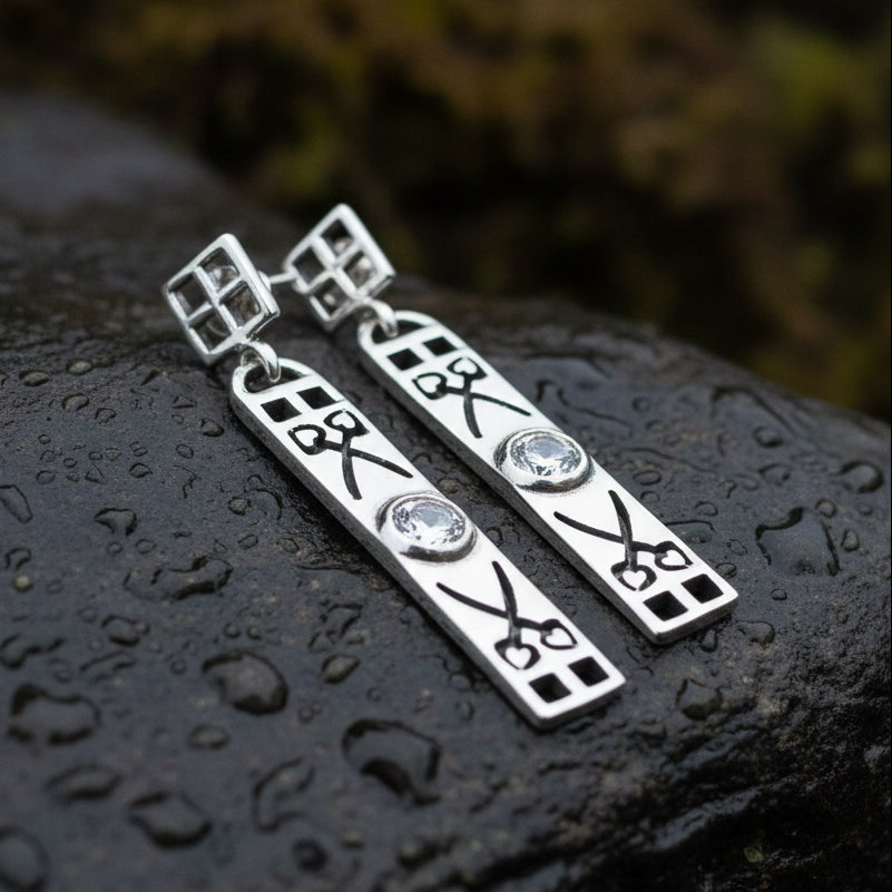 Scottish Art Deco Earrings