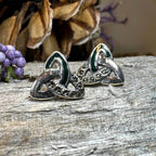 Chana Trinity Knot Post Earrings - 
