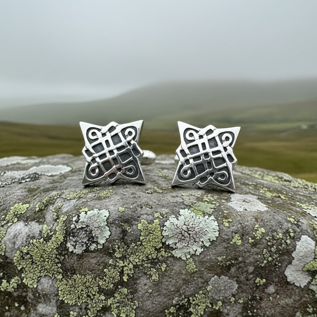 Mulkear Celtic Knot Cuff Links