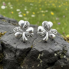 Shamrock Marcasite Earrings