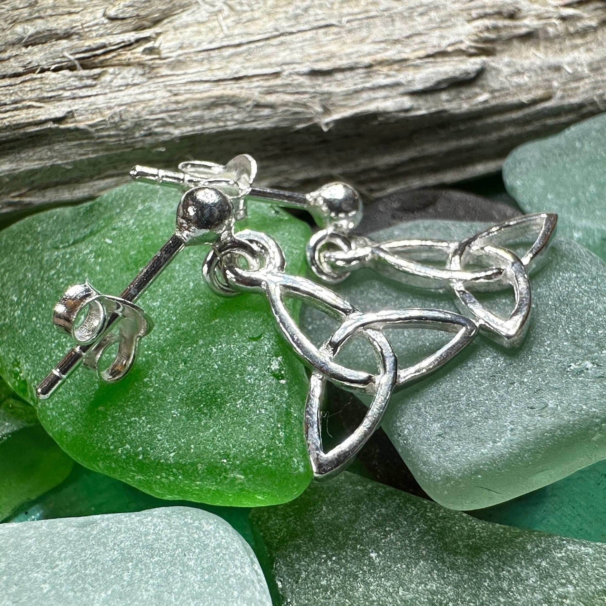 Avalina Trinity Knot Earrings - 