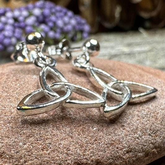 Avalina Trinity Knot Earrings - 