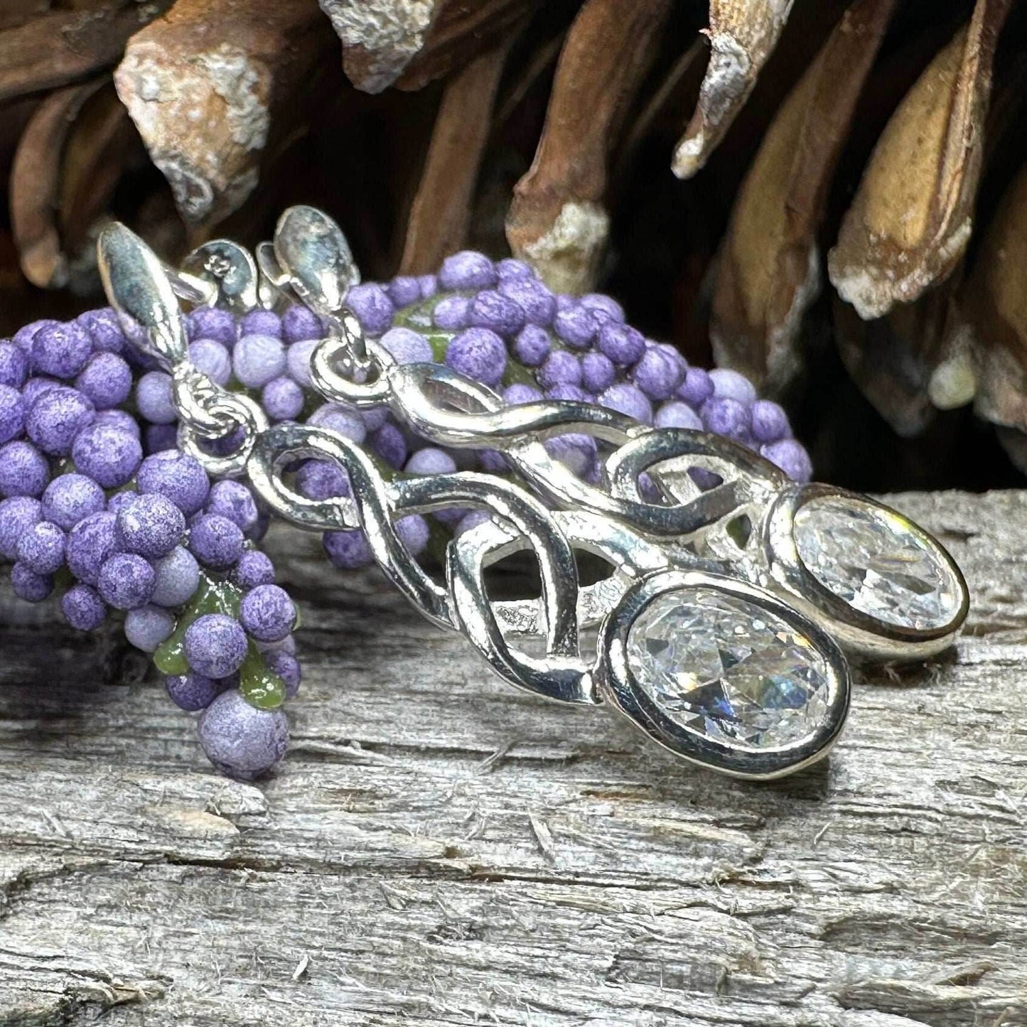 Crisiant Celtic Knot Post Earrings - 