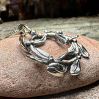 Mistletoe Wreath Necklace - 18