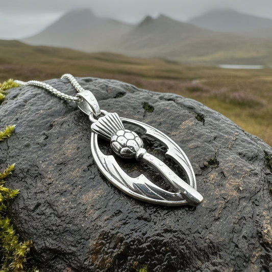 Tannith Thistle Necklace