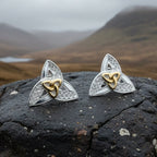 Elegance Trinity Knot Earrings