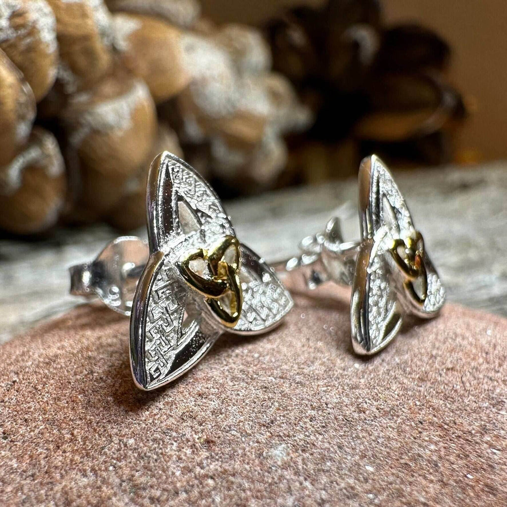 Elegance Trinity Knot Earrings - 