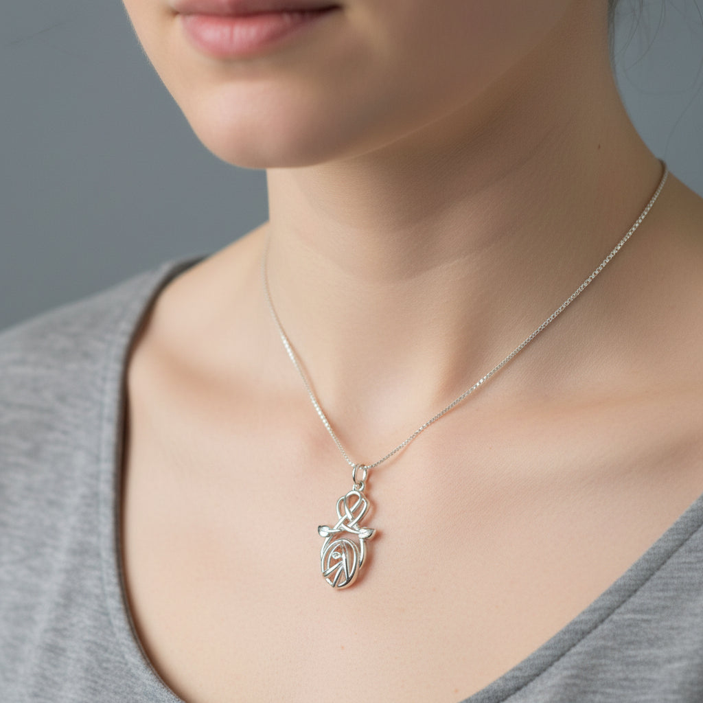 Cienna Mackintosh Rose Necklace