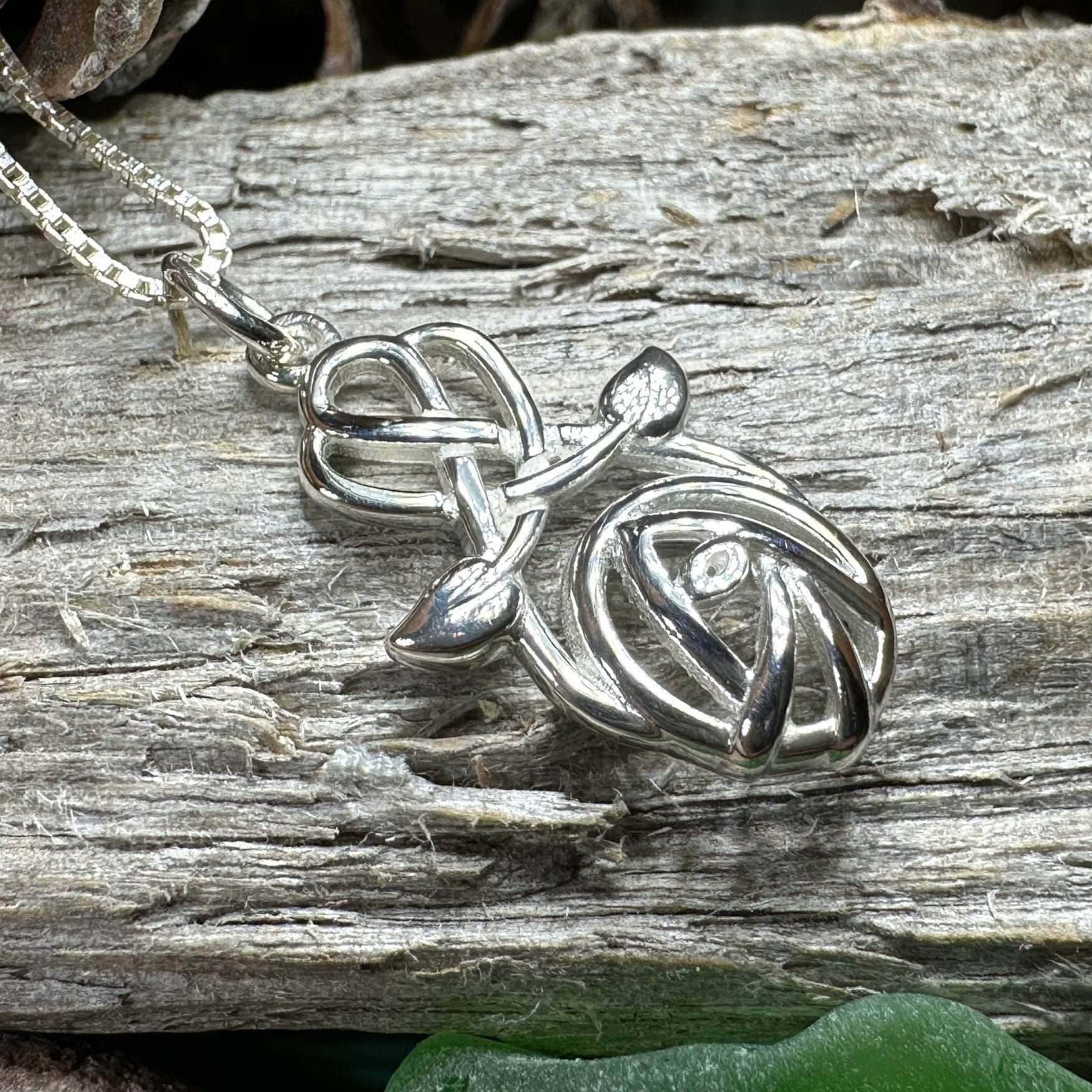 Cienna Mackintosh Rose Necklace - 18