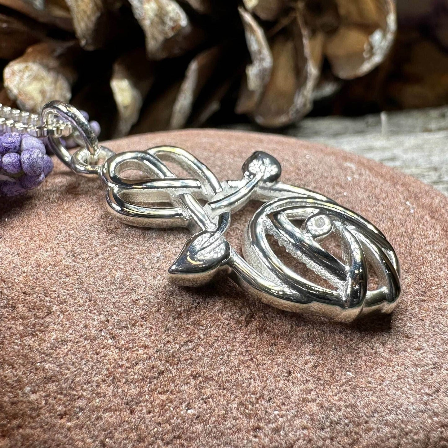 Cienna Mackintosh Rose Necklace - 18