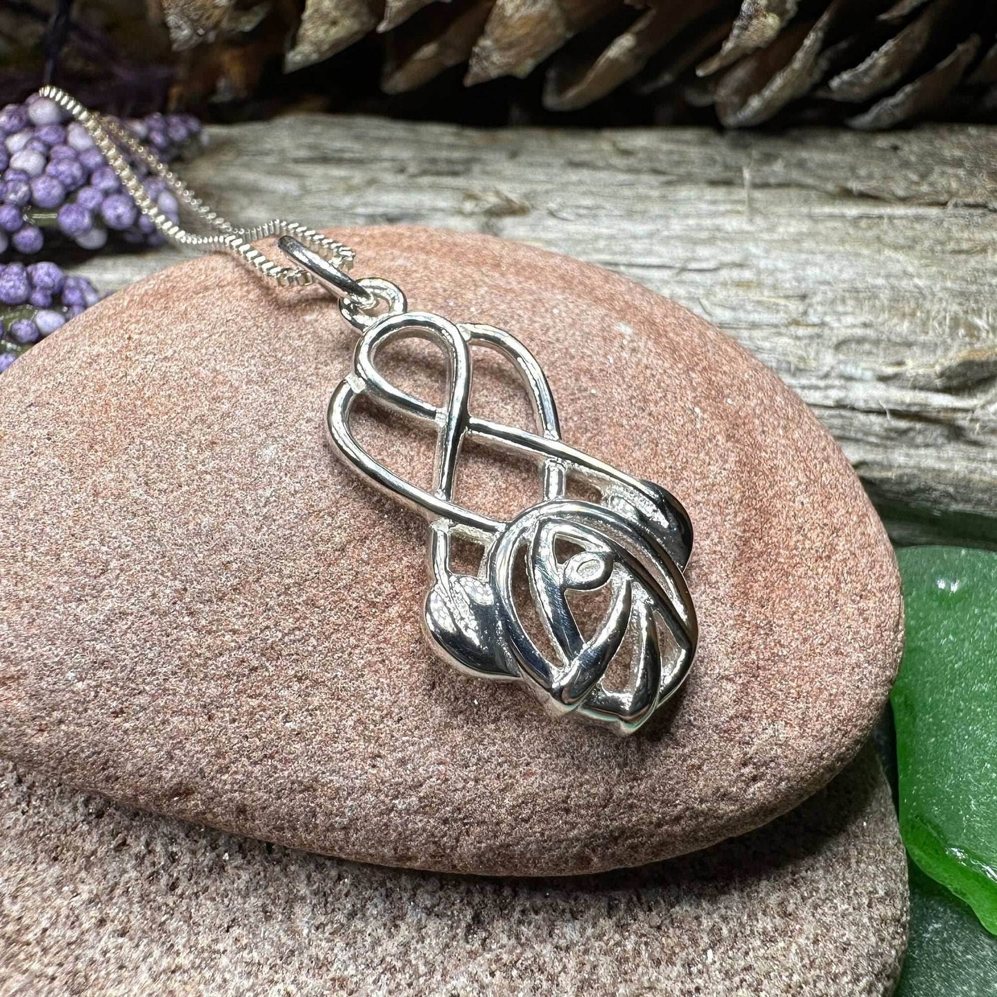 Joellen Mackintosh Rose Necklace - 18