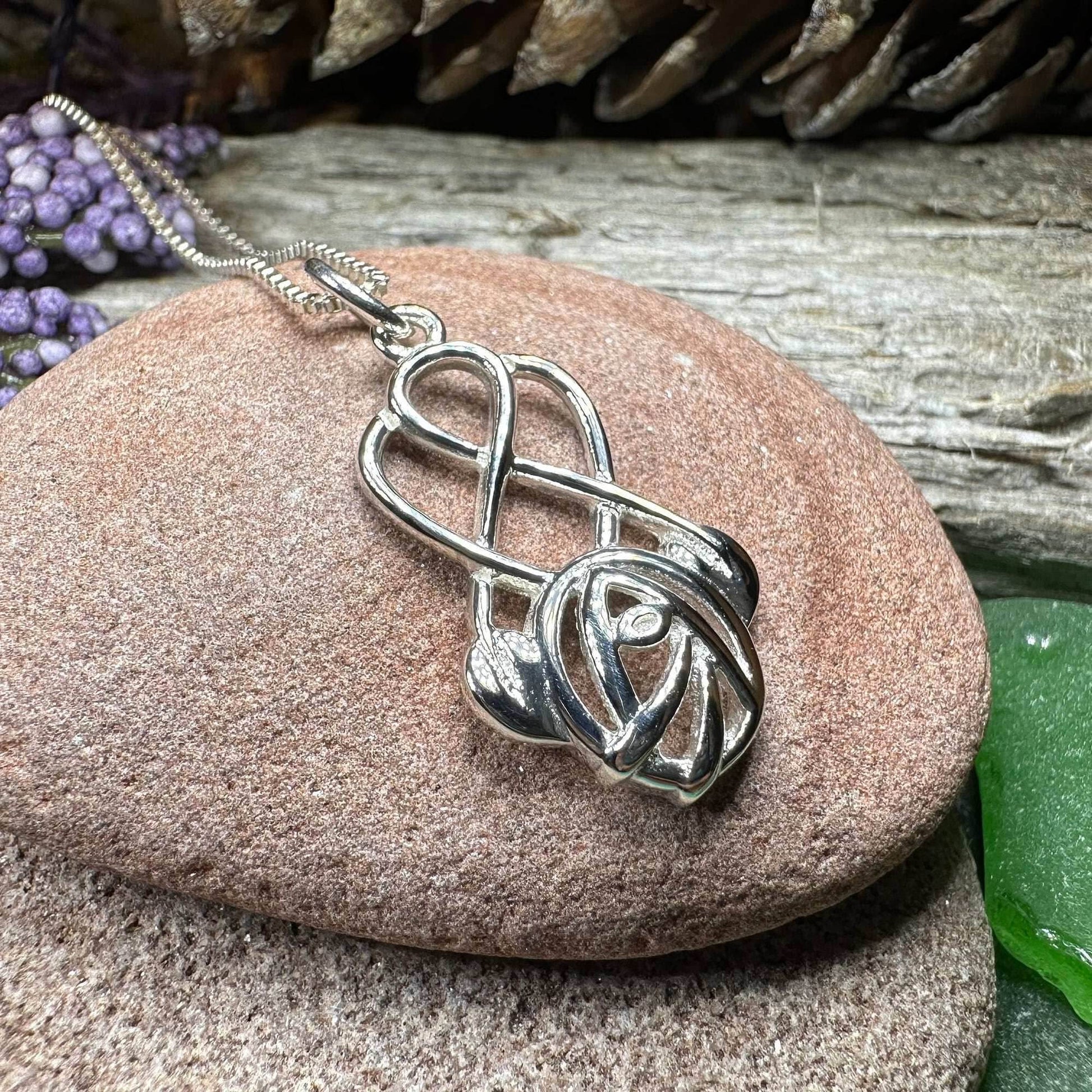 Joellen Mackintosh Rose Necklace - 18