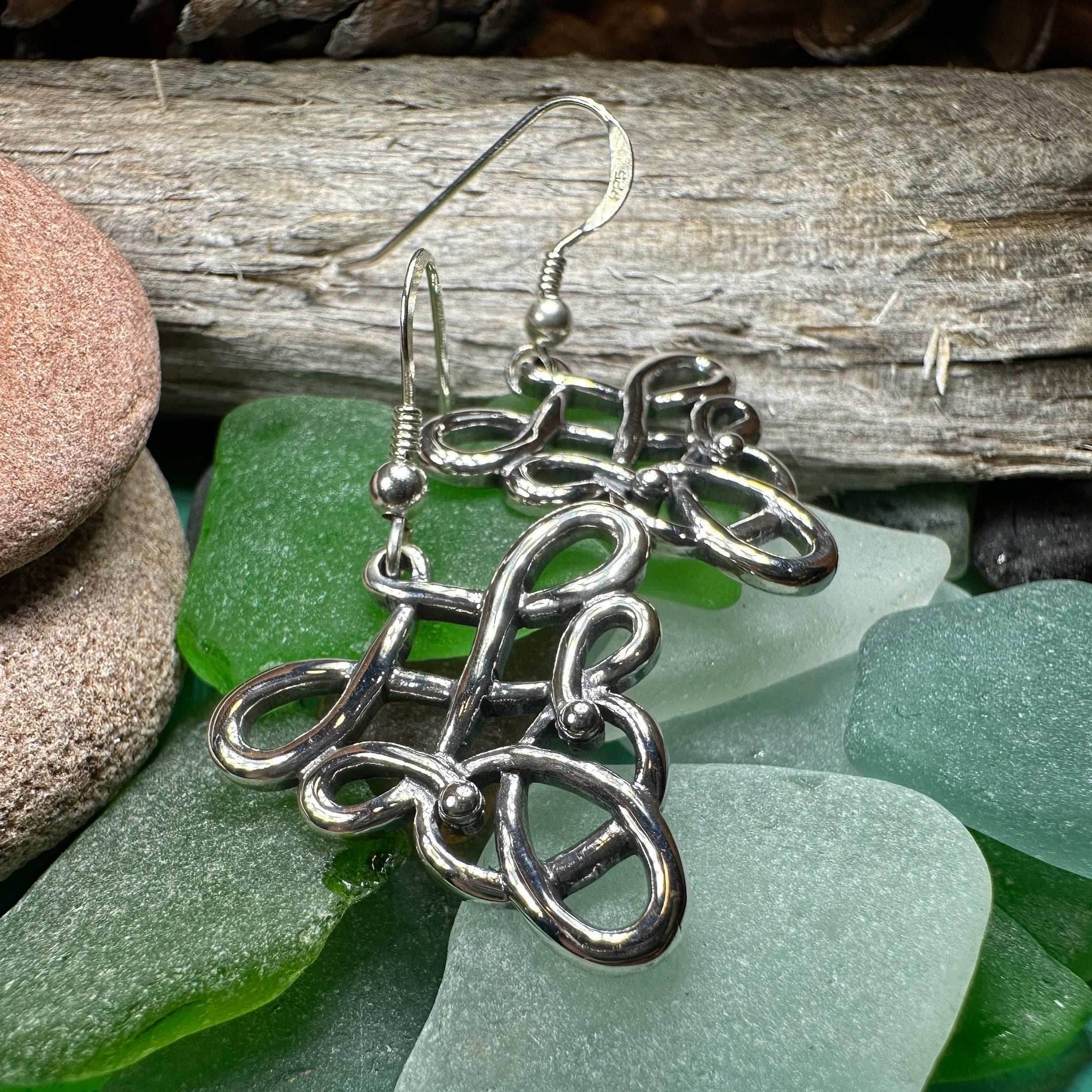 Nicollynne Celtic Knot Earrings - 