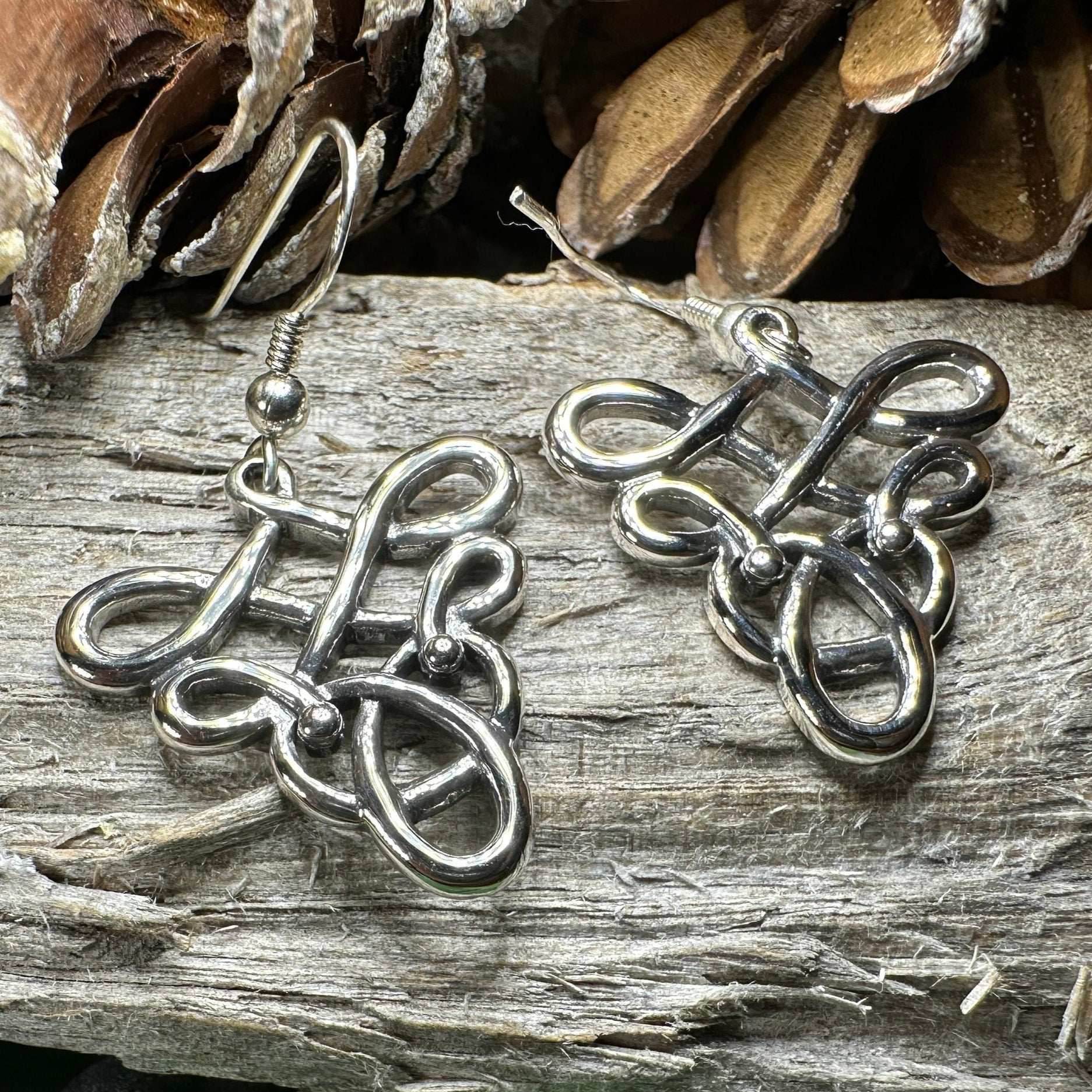 Nicollynne Celtic Knot Earrings - 