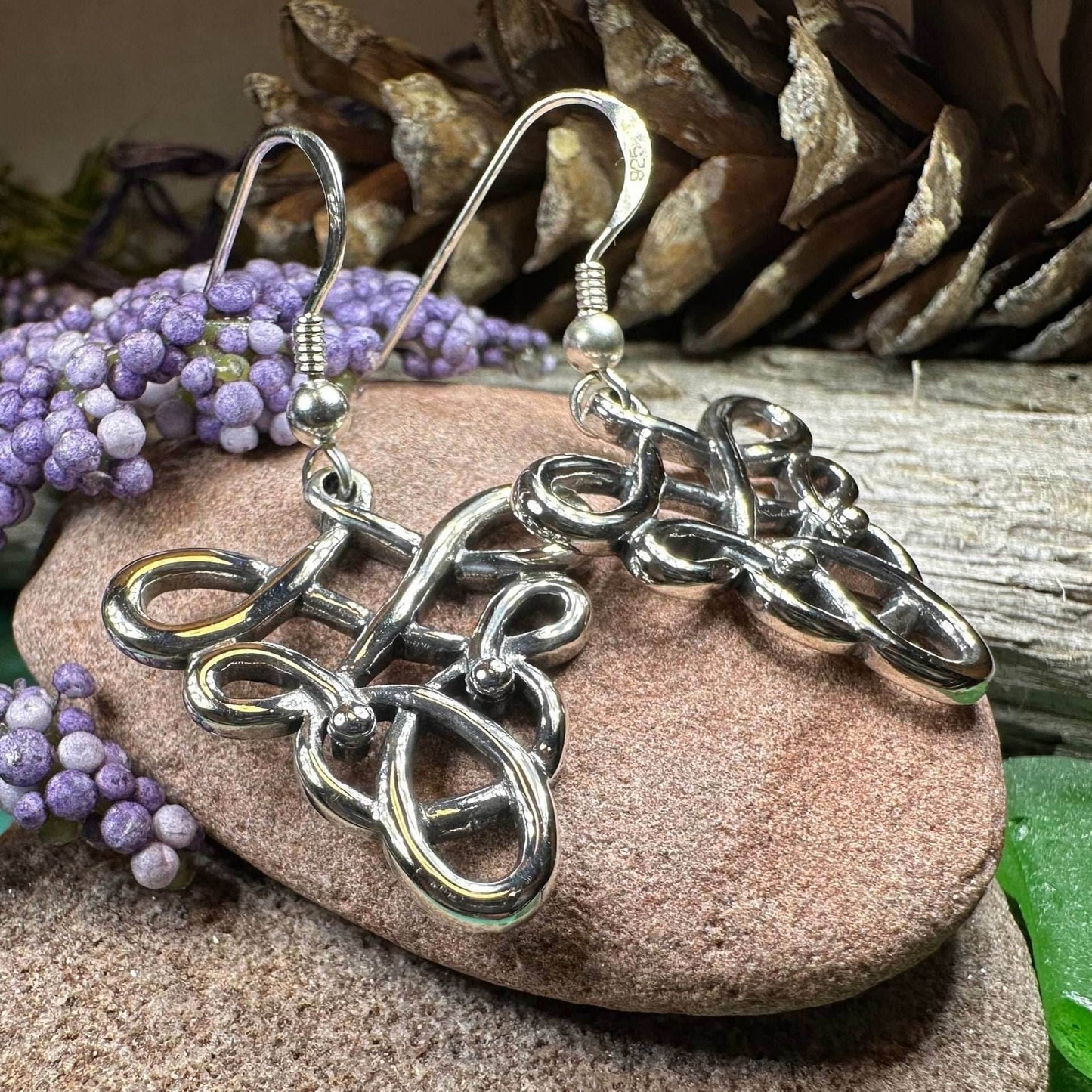 Nicollynne Celtic Knot Earrings - 