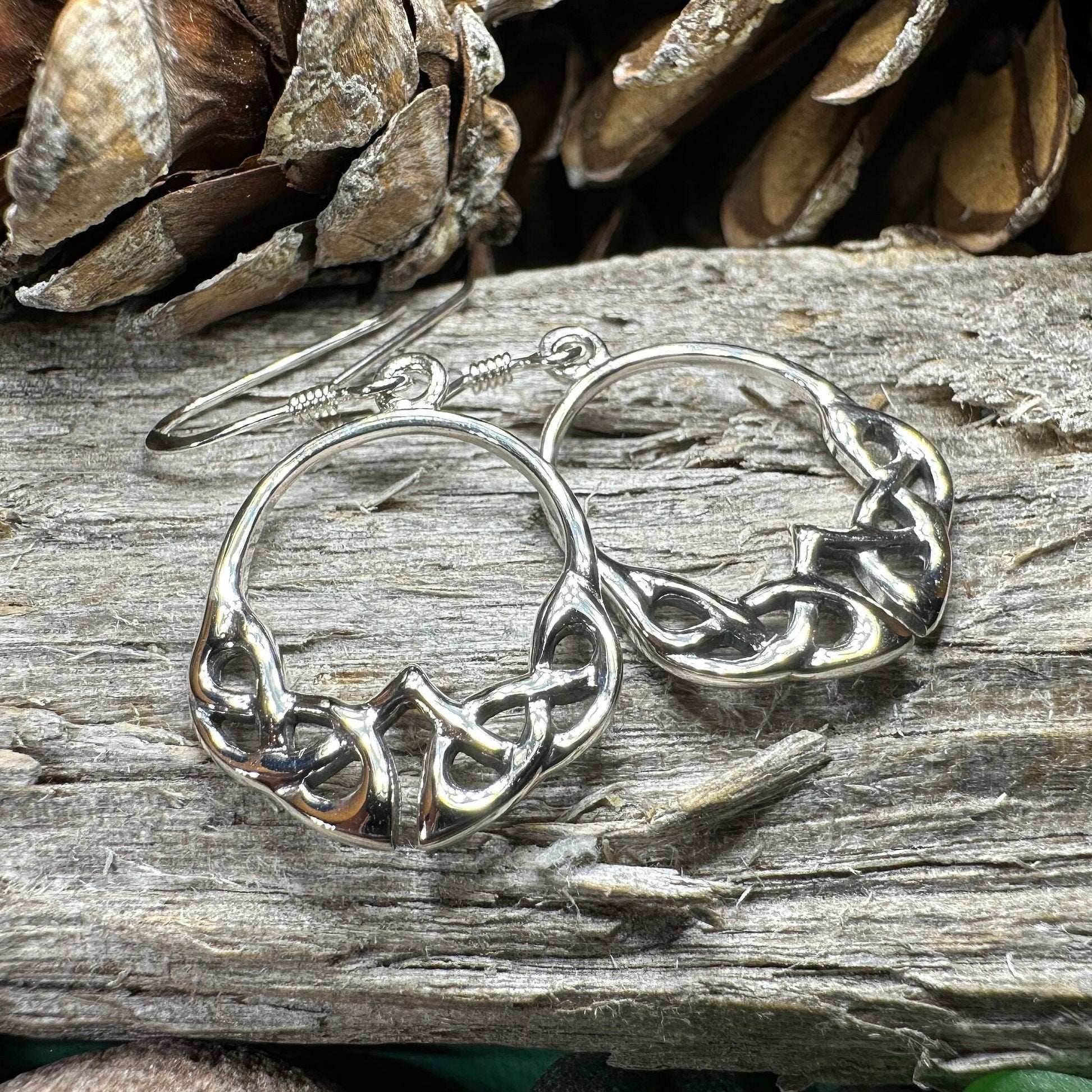 Andria Celtic Knot Earrings - 