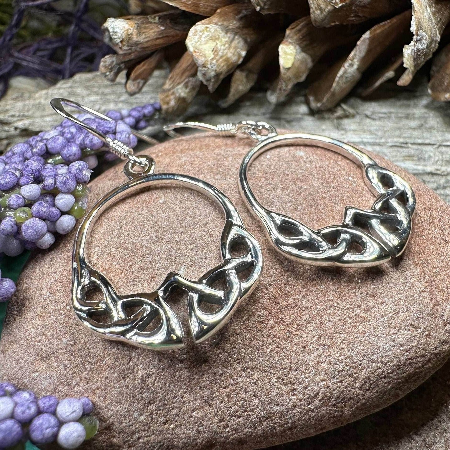 Andria Celtic Knot Earrings - 