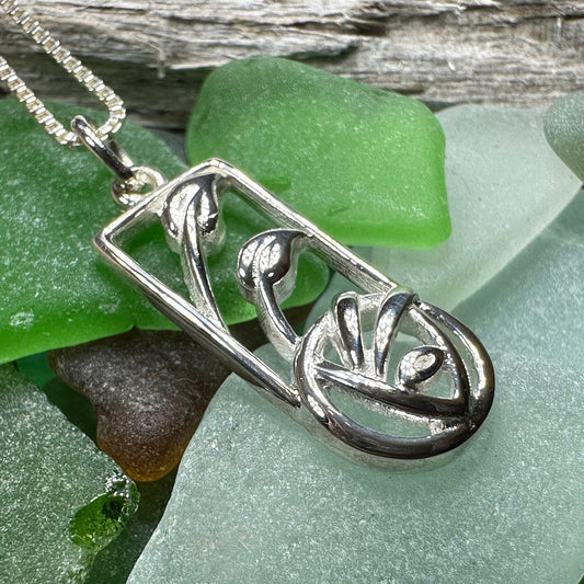 Kristalynne Mackintosh Rose Necklace