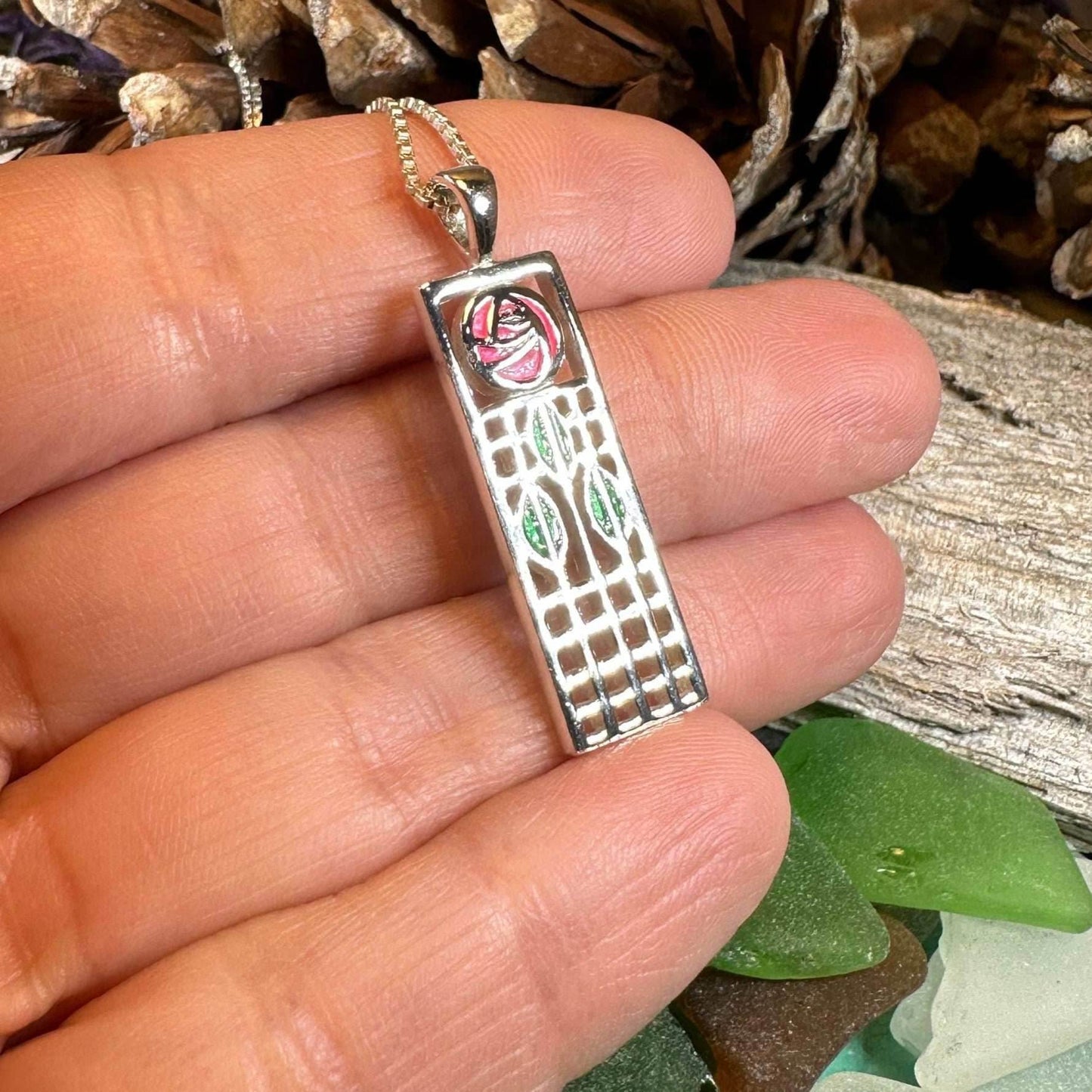 Rossana Mackintosh Rose Necklace - 18