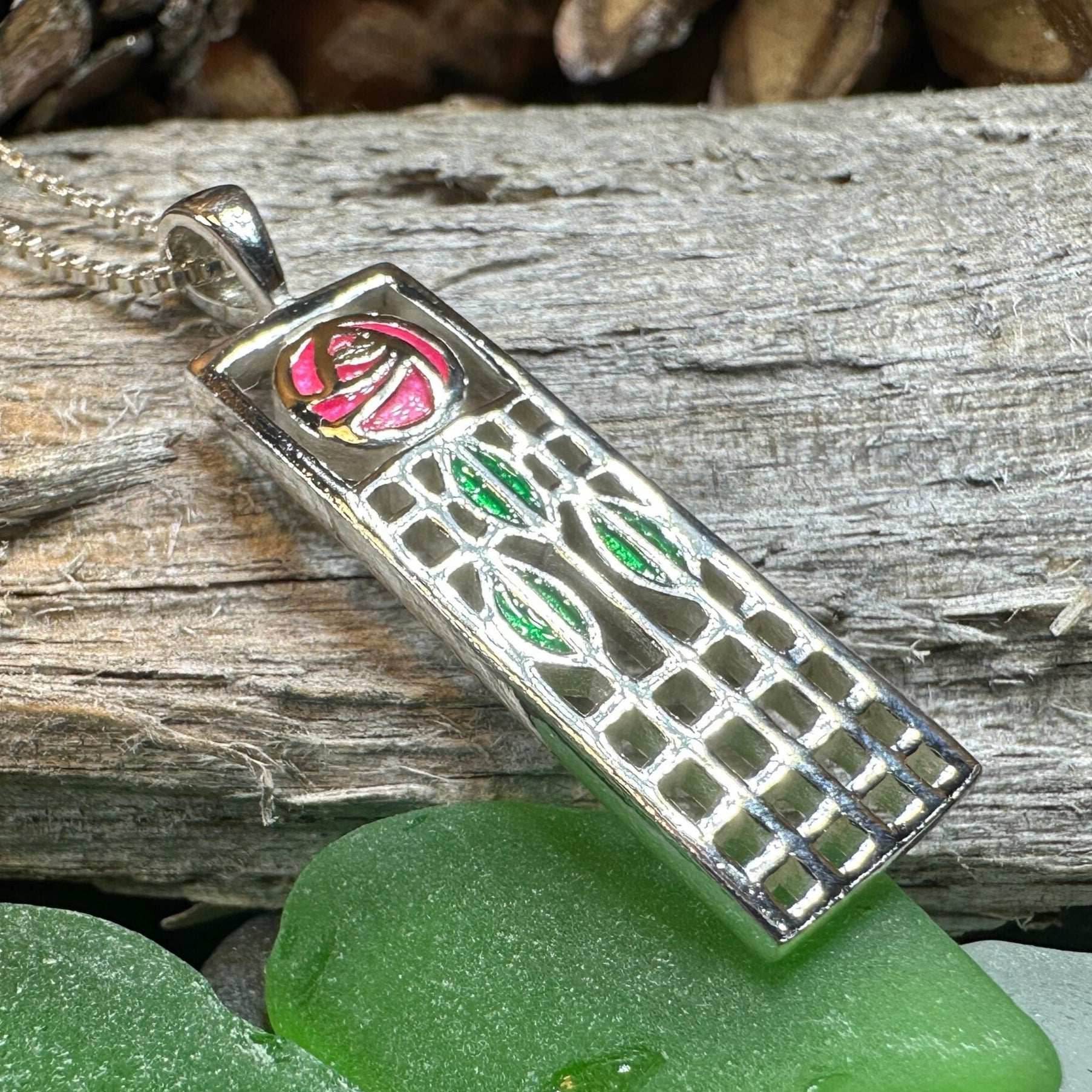 Rossana Mackintosh Rose Necklace - 18